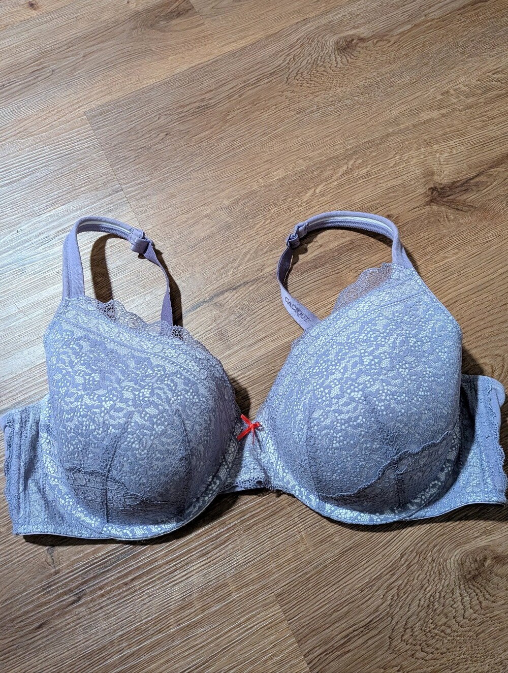Cacique Purple Lace T-Shirt Bra 44C